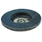 Weiler 4-1/2" High Density Flap Disc, Flat (TY27), 80Z, 5/8"-11  UNC 31392 - alternate 1